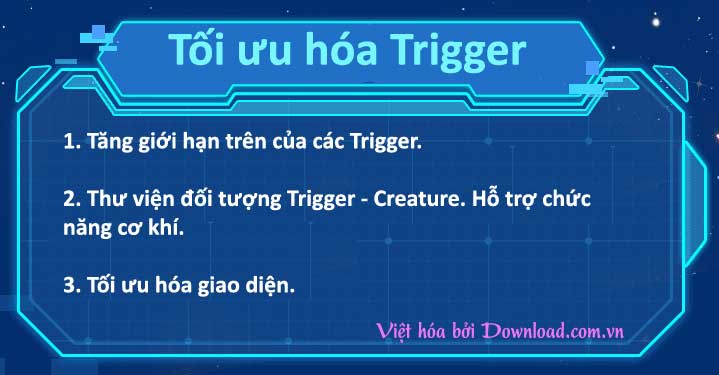 Tối ưu hóa Trigger trong Mini World