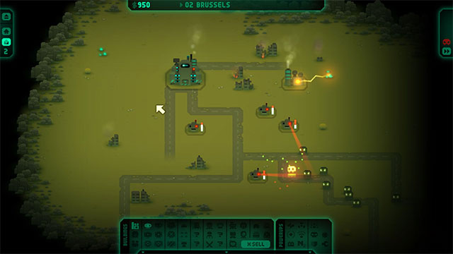 Gameplay phòng thủ tháp kết hợp chiến thuật thời gian thực