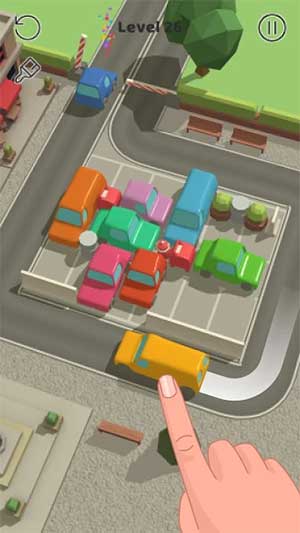Parking Jam 3D có lối chơi đậu xe vui nhộn 