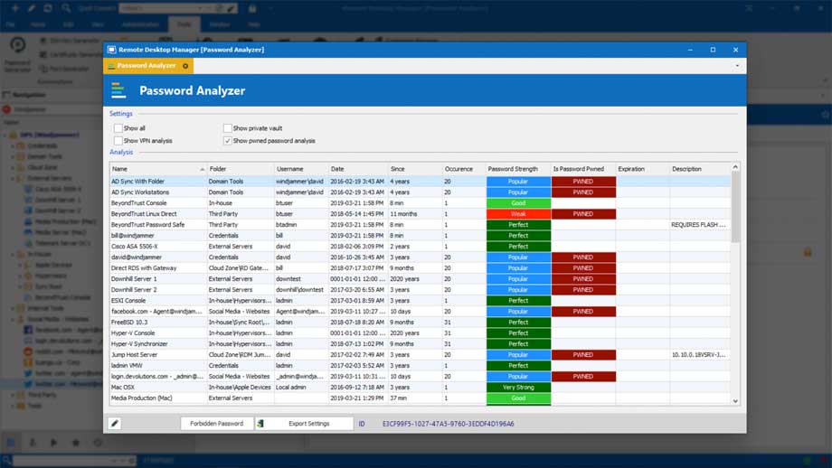 Giao diện thoáng mắt của Remote Desktop Manager 2020