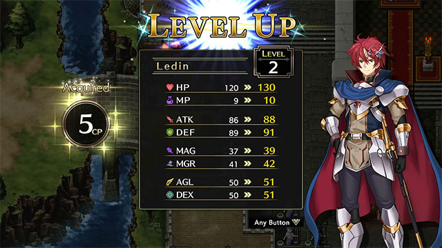 Nâng cấp nhân vật và vũ khí trong Langrisser 1 & 2