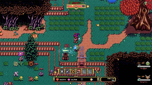 Sử dụng phép thuật và những người bạn đồng hành trong chiến đấu