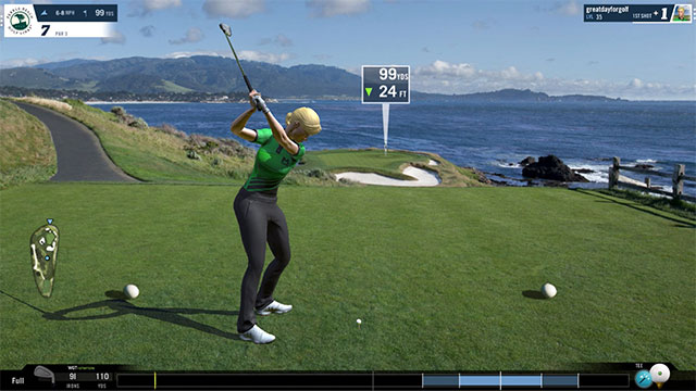 WGT Golf mô phỏng trò chơi đánh gôn ngoài đời thực