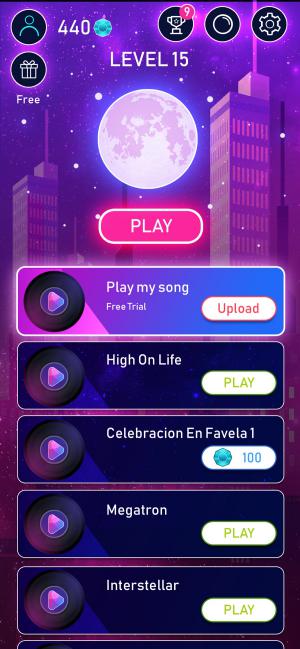 Thưởng thức nhiều giai điệu hấp dẫn