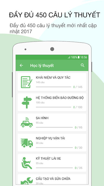 Lý thuyết Học bằng lái xe máy