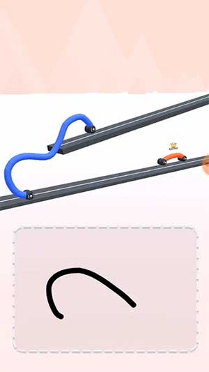 Draw Car 3D là game đua xe độc đáo và vui nhộn