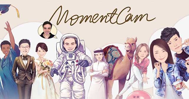 Tạo ra những bức ảnh phong cách hoạt hình ngộ nghĩnh với MomentCam cho Android