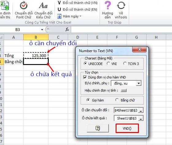 Đổi số thành chữ