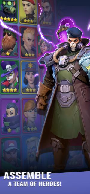 Lập team các anh hùng và chiến đấu trong thế giới tận thế Zombie Blast Squad 