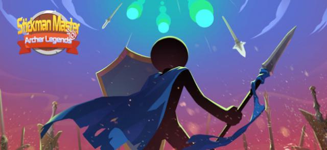 Trở thành cung thủ người que trong game Stickman Master Archer Legend 
