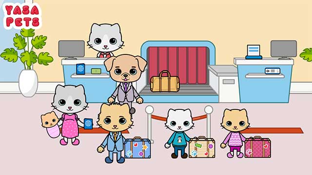 Đưa vé và hộ chiếu của bạn cho nhân viên an ninh tại cổng