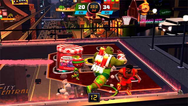 Sử dụng bổ trợ để chiếm lợi thế trên đấu trường Dunk Lords