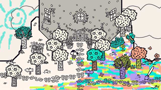 Chơi game Chicory: A Colorful Tale và tô màu thế giới quanh bạn