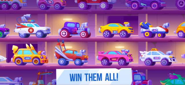 Thu thập nhiều chiếc xe đua tuyệt đẹp trong game Racemasters