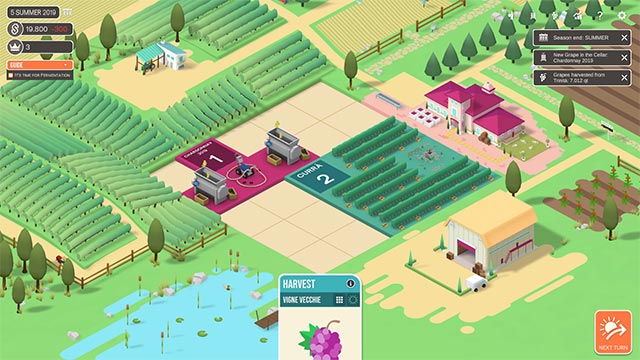 Hundred Days - Winemaking Simulator là game mô phỏng sản xuất rượu vang chân thực