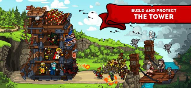 Xây dựng và bảo về tháp của bạn trong game Towerlands