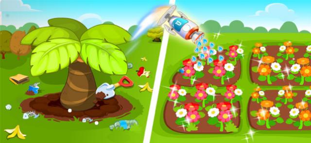 Trồng và chăm sóc cây cối 