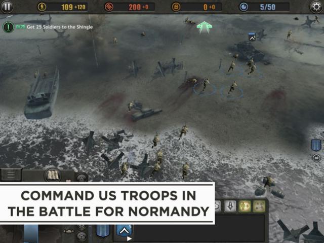 Chỉ huy đội quân của bạn trong các trận chiến ở Normandy