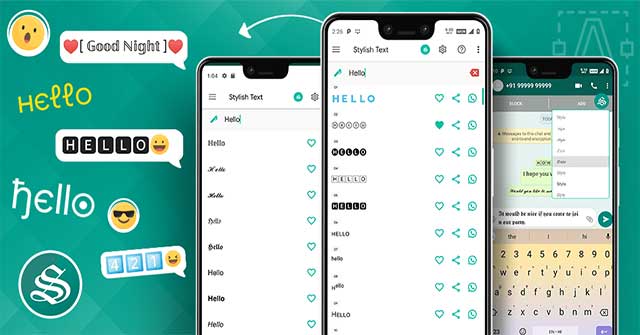 Stylish Text là ứng dụng chỉnh sửa văn bản và tạo chữ nghệ thuật độc đáo