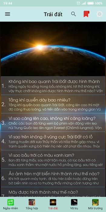 Câu hỏi vì sao?