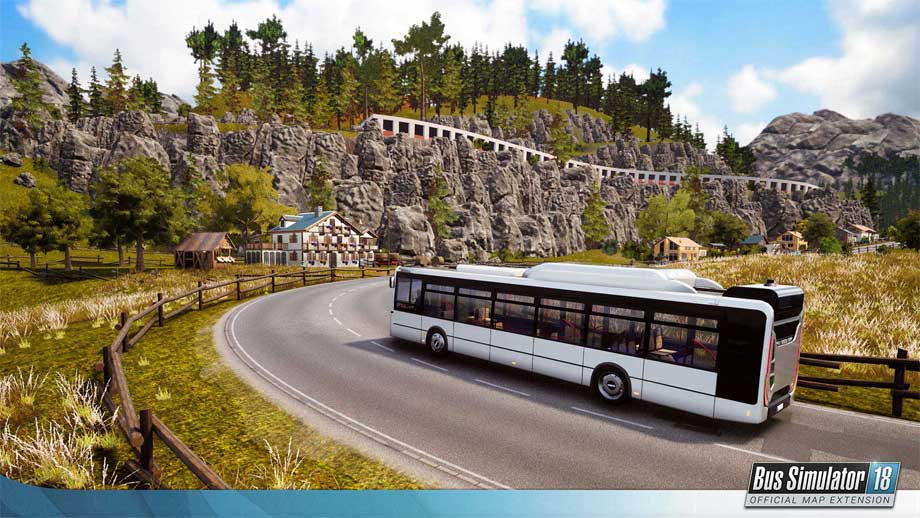 Bản đồ mở rộng mới cho game Bus Simulator 18