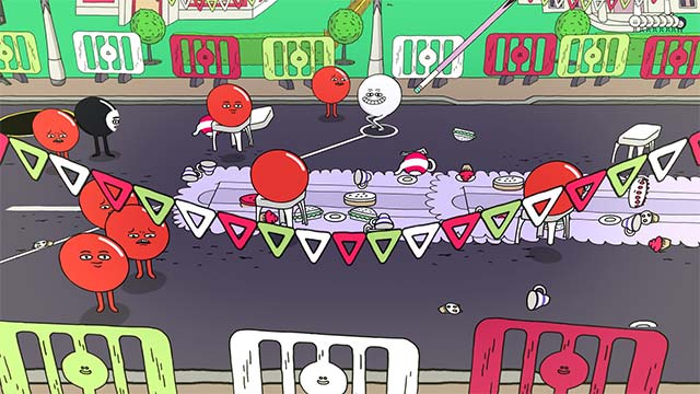Pool Panic mô phỏng chân thực game bi-a nhưng ở góc nhìn hài hước, kỳ quái