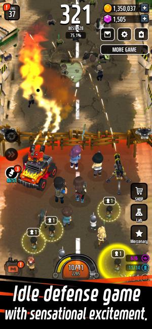 Zombie Defense King là game idle phòng thủ hấp dẫn