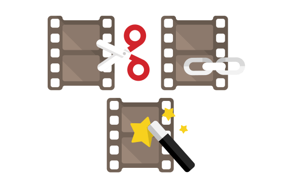Free AVI/MPEG/WMA/MP4/FLV Video Joiner hỗ trợ nhiều hiệu ứng