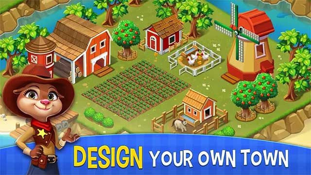 Xây dựng thị trấn mơ ước của bạn trong game Towntopia