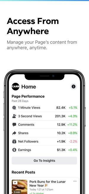 Creator Studio cho bạn truy cập ở mọi nơi