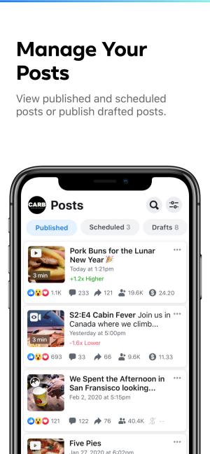 Quản lý các bài đăng