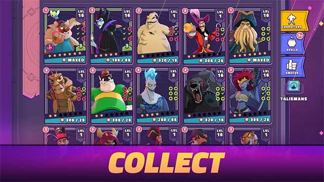 Thu thập hàng trăm nhân vật huyền thoại trong vũ trụ Disney và Pixar