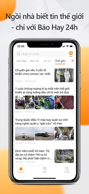 Tin thế giới