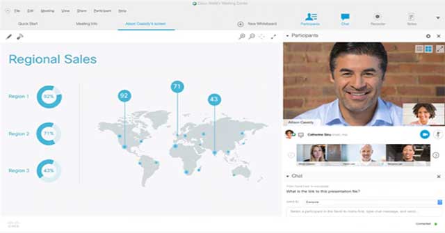 Tạo và tham gia các cuộc họp trực tuyến từ bất cứ nơi nào với Cisco Webex Meetings