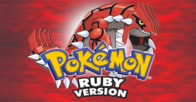 Pokémon - Ruby Version1.1Game Pokemon bản cao cấp cho Game Boy Advance