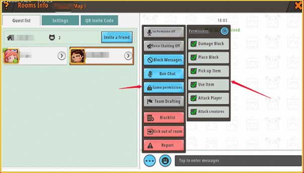 Cập nhật quyền riêng tư trong Mini World