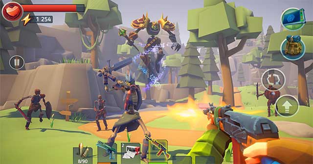 Tegra cho Android là game bắn súng sinh tồn góc nhìn thứ nhất mới đặc sắc