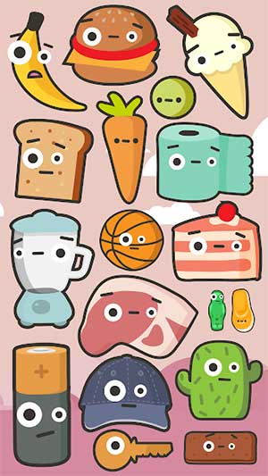 Thu thập 100 nhân vật đồ ăn siêu đáng yêu