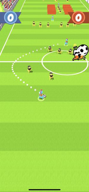 Chuyền bóng tránh đối thủ