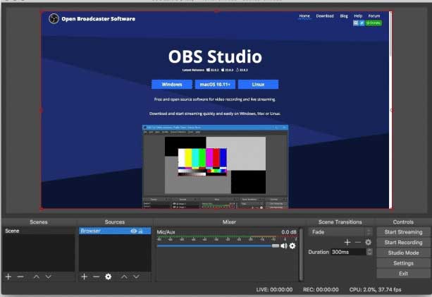 Cập nhật OBS Studio cho Mac mới nhất