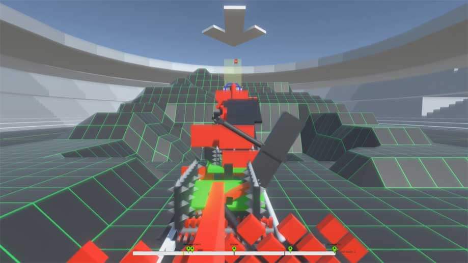 Cube Racer có nhiều thử thách khác nhau