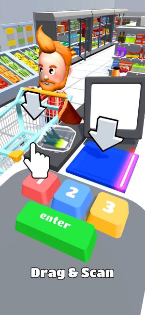 Scan và thanh toán hóa đơn trong siêu thị Hypermarket