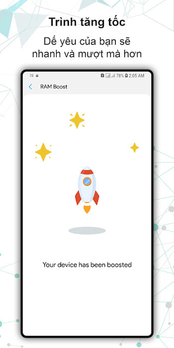 Tăng tốc điện thoại