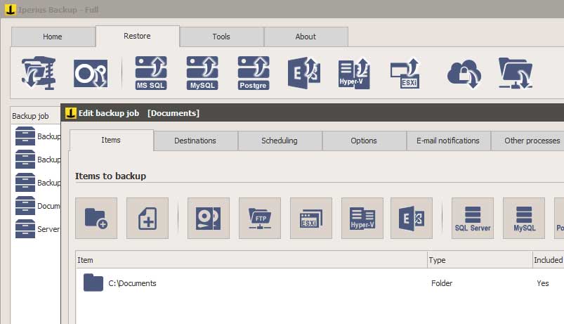 Iperius Backup 7.0.5