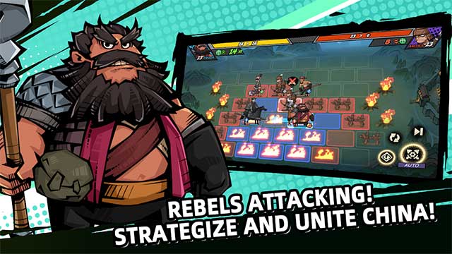 Trải nghiệm cốt truyện Tam Quốc được thiết kế riêng cho Tactical Three Kingdoms