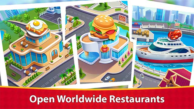 Mở khóa nhà hàng mới và nâng cấp nhà bếp để tăng tốc độ nấu ăn