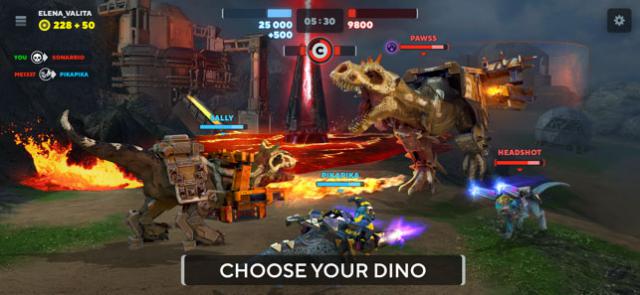 Chọn khủng long của bạn và trang bị nó thật mạnh mẽ