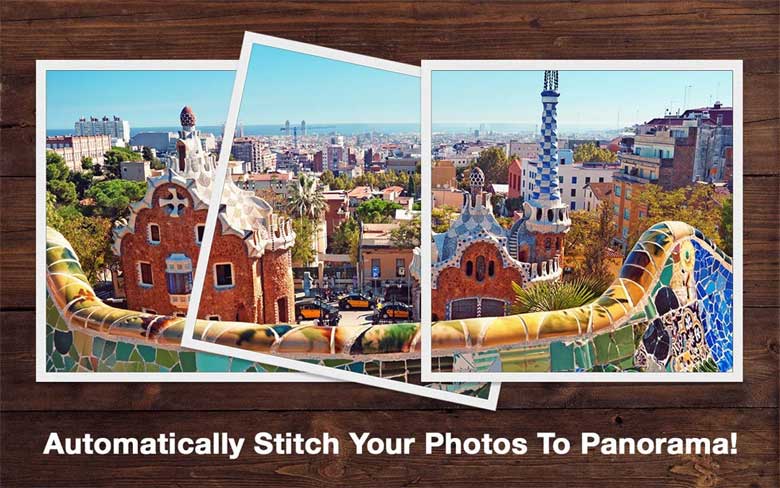 PhotoStitcher điều chỉnh tự động hình ảnh