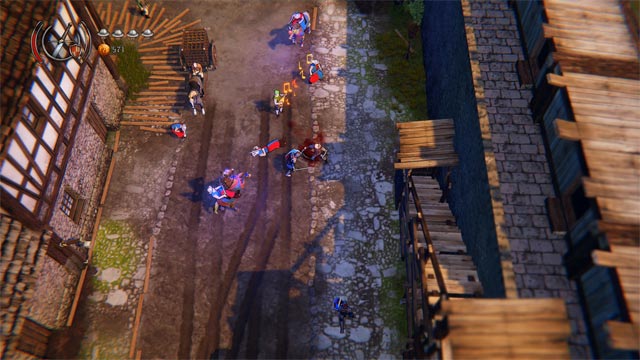 Chơi game Rustler ở góc nhìn từ trên xuống 