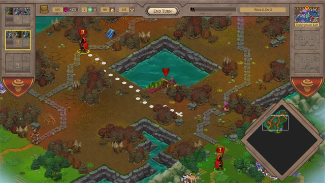 Gameplay nổi bật với các trận đánh theo lượt cổ điển